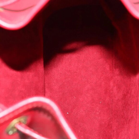 LOUIS VUITTON Epi Montsouris MM Backpack Monaco 700th Red LV Auth BD973AV - Picture 12 of 16